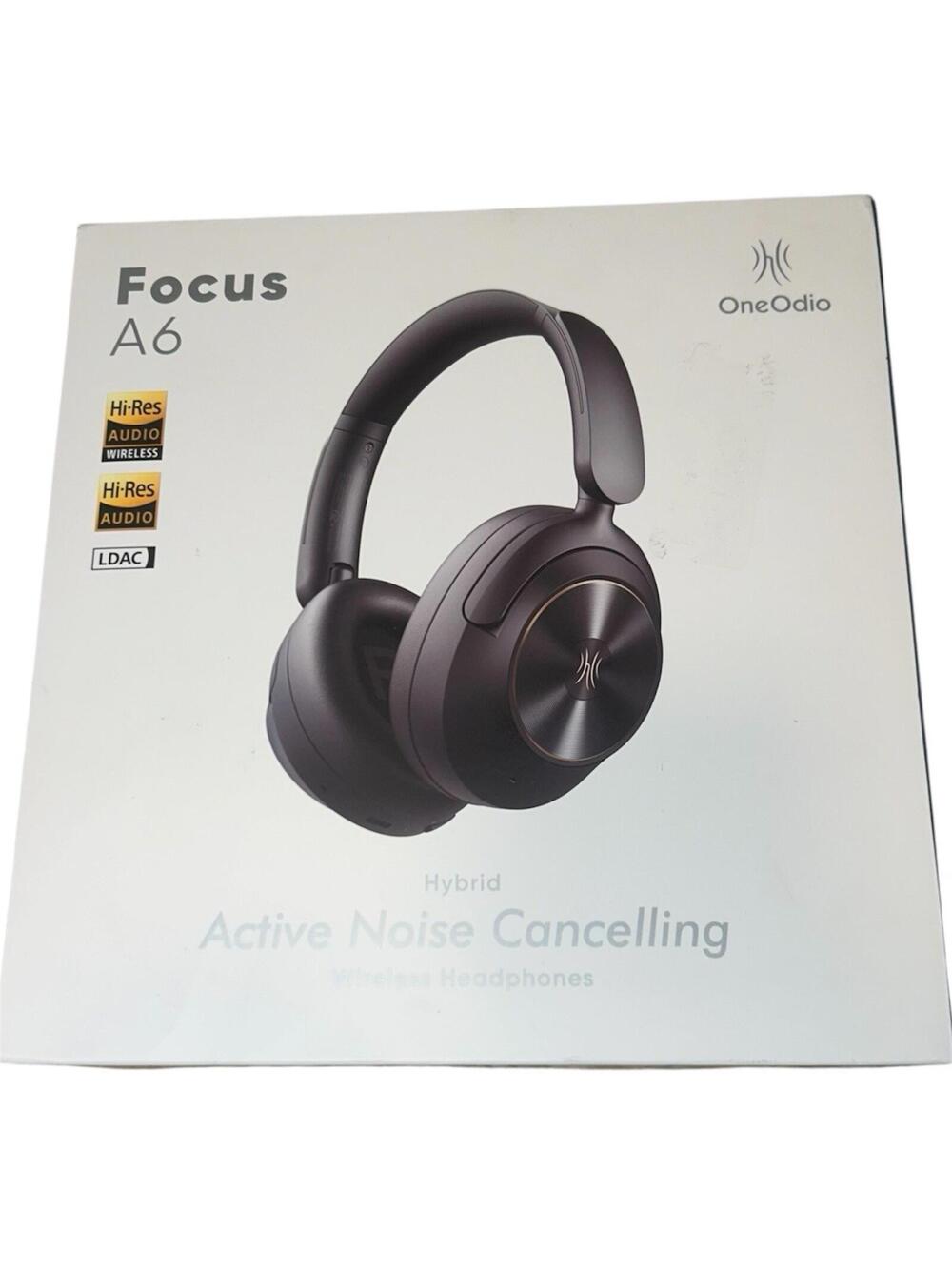 OneOdio Focus A6 Hybrid Active Noise Cancelling Headphones LDAC Hi-Res Lossless